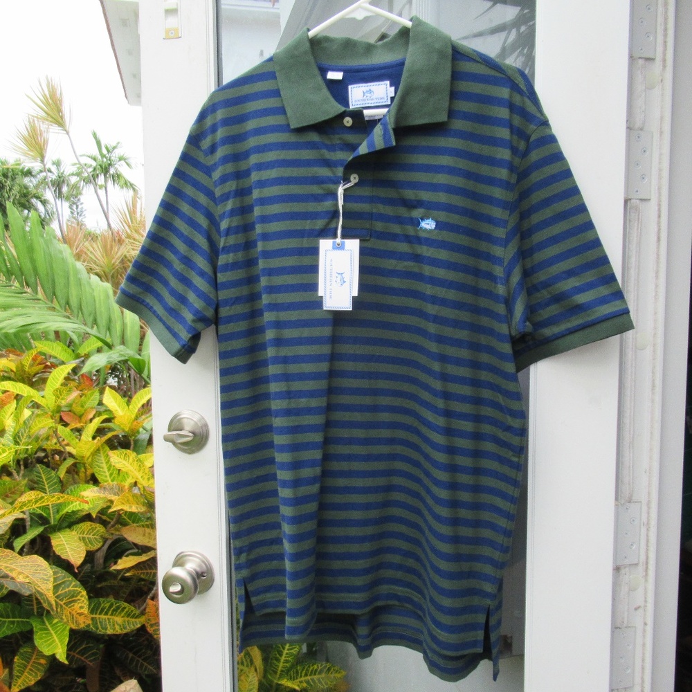 SOUTHERN TIDE NWT Men's Polo Shirt - NEW SIZE L Gr